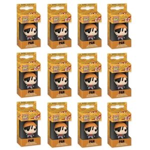 12 - Funko Pocket POP! Keychains Dragon Ball GT - Pan Full Case Lot